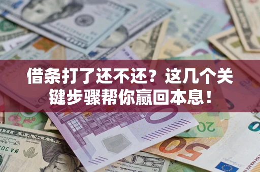 北京借条打了还不还？这几个关键步骤帮你赢回本息！