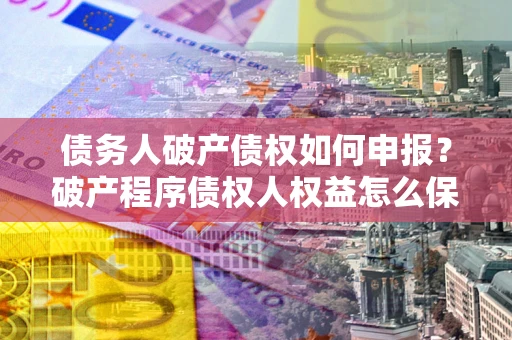 北京债务人破产债权如何申报？破产程序债权人权益怎么保障？
