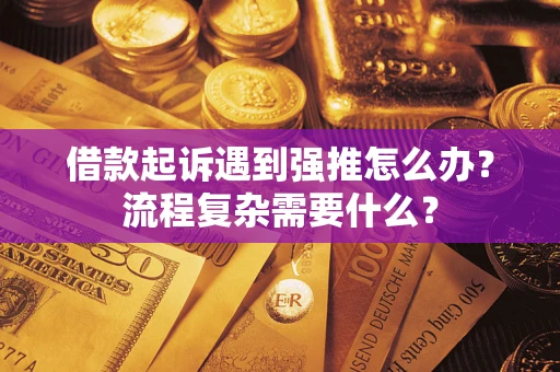 北京借款起诉遇到强推怎么办？流程复杂需要什么？